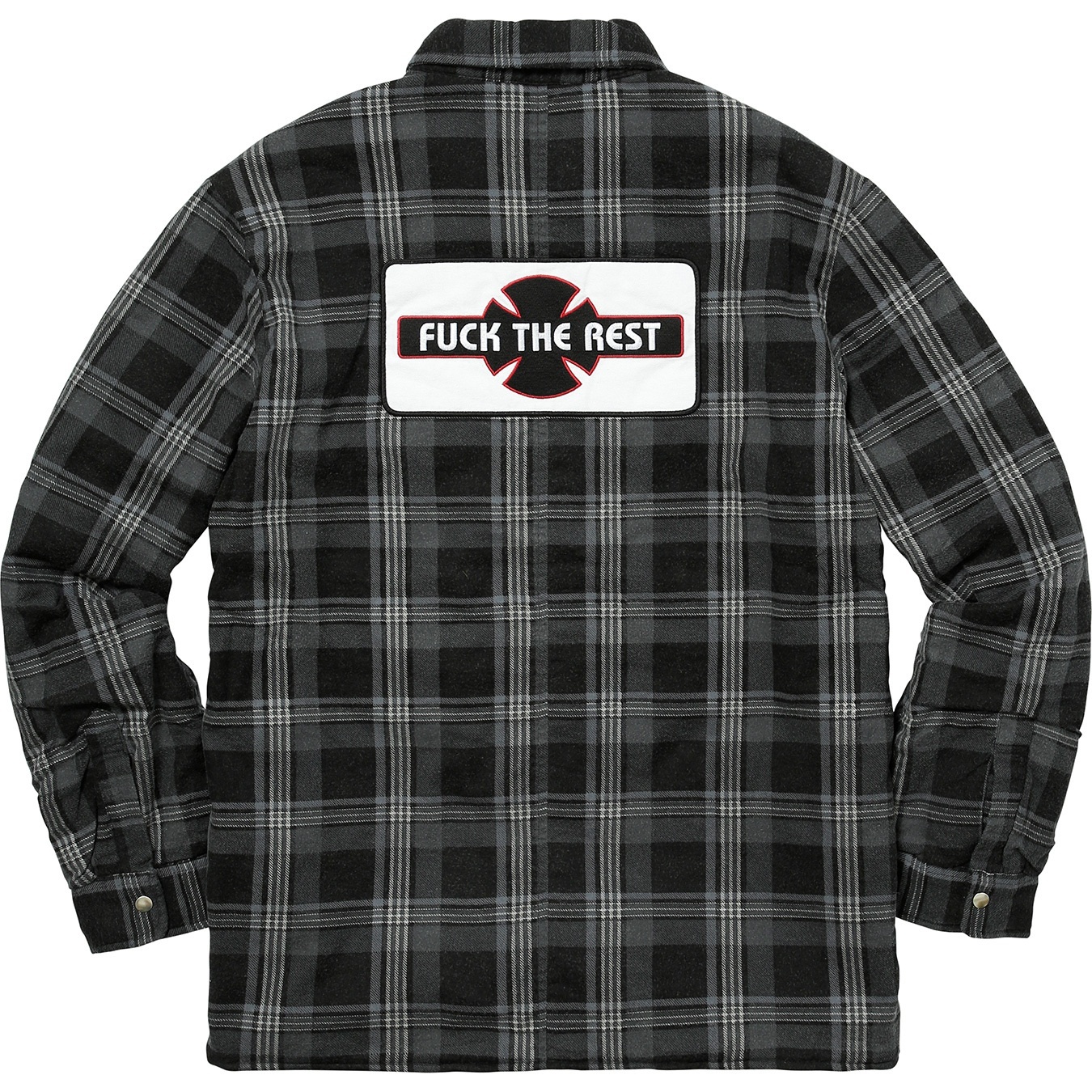 Supreme®/Independent® Quilted Flannel Shirt view 11